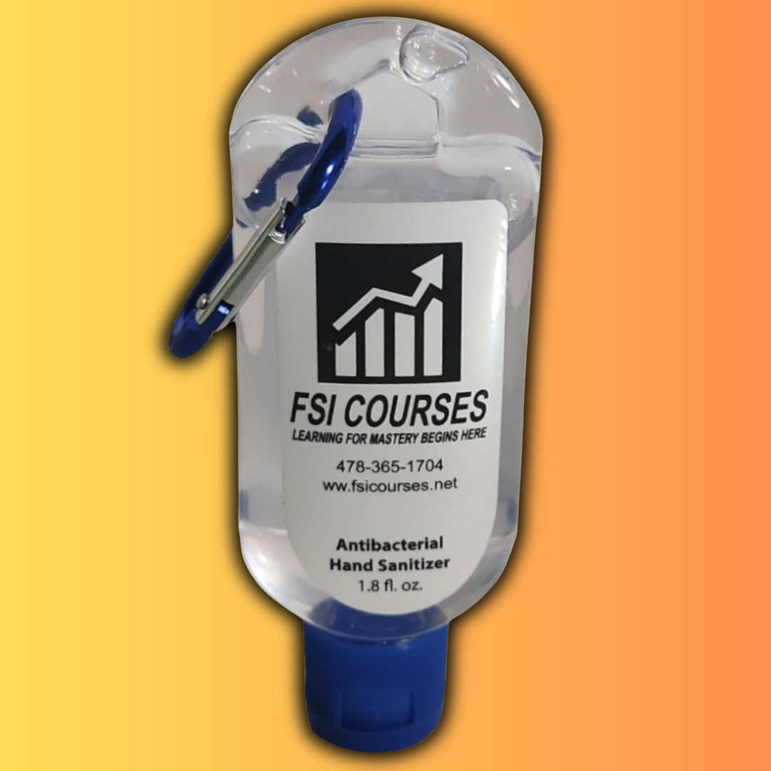 FSI Hand Sanitizer with keychain